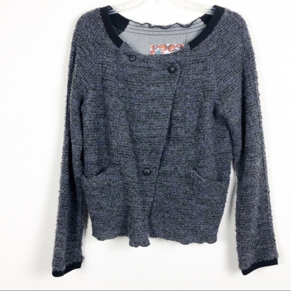 Free People Purple Cardigan